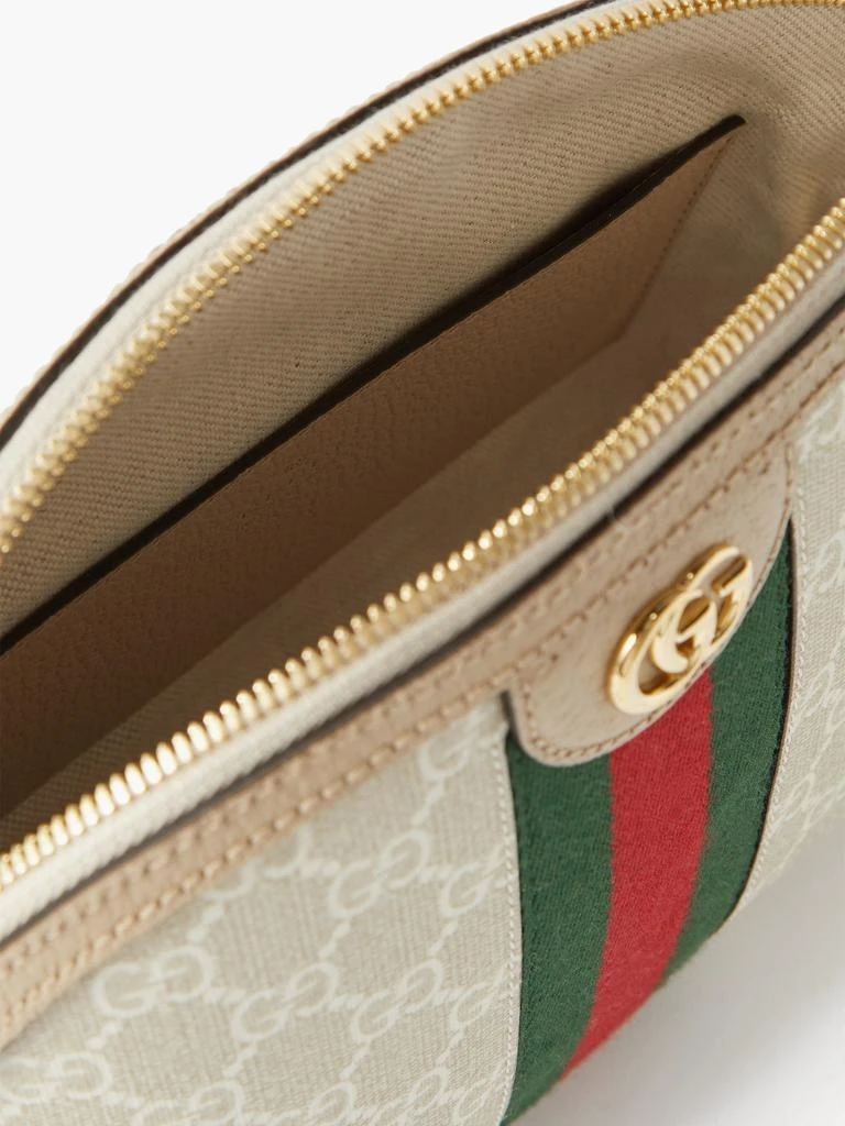 商品Gucci|Ophidia small GG-monogram leather-trim bag,价格¥13519,第5张图片详细描述