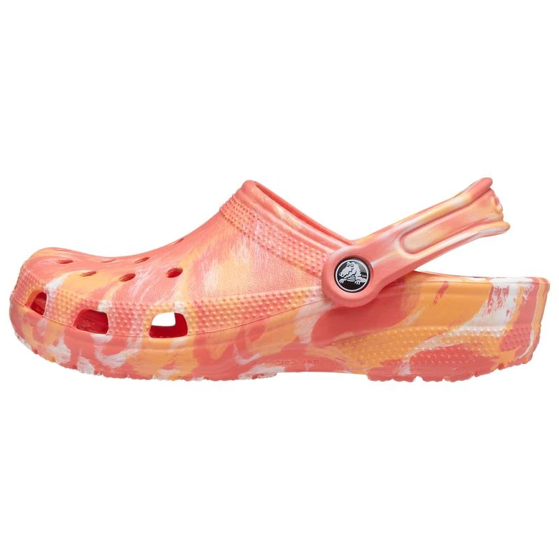 商品Crocs|Crocs Classic Marbled Clogs - Women's,价格¥193,第2张图片详细描述