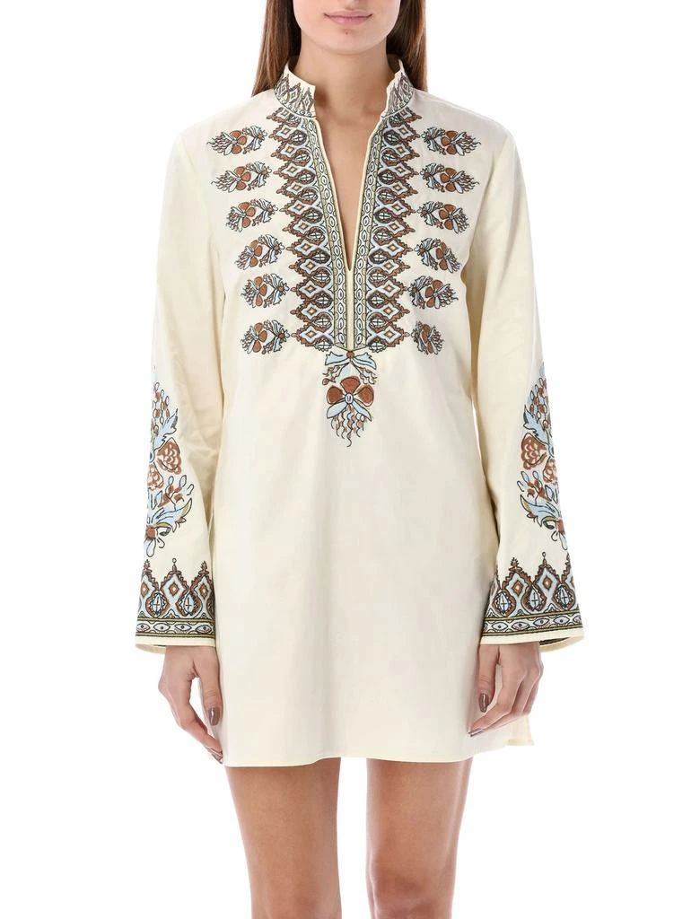 商品Tory Burch|Tory Burch Embroidered Tunic Dress,价格¥2638,第4张图片详细描述