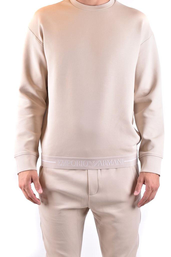 Emporio Armani Men's Beige Other Materials Sweatshirt商品第1张图片规格展示