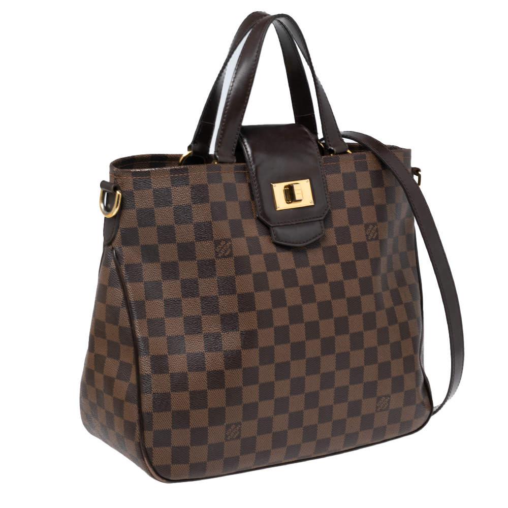 Louis Vuitton Damier Ebene Canvas Cabas Rosebery Bag商品第3张图片规格展示