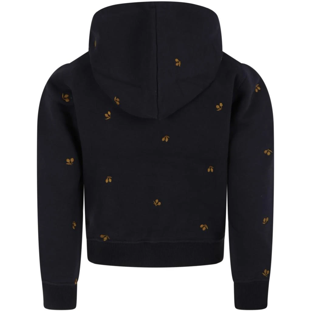 商品Bonpoint|Bonpoint Blue Sweatshirt For Girl With Iconic Cherries,价格¥946,第2张图片详细描述