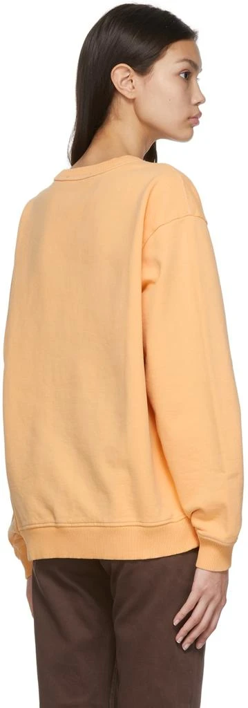 商品Acne Studios|Orange French Terry Crewneck Sweatshirt,价格¥896,第3张图片详细描述