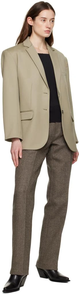 商品ANINE BING|Khaki Quinn Blazer,价格¥2953,第4张图片详细描述