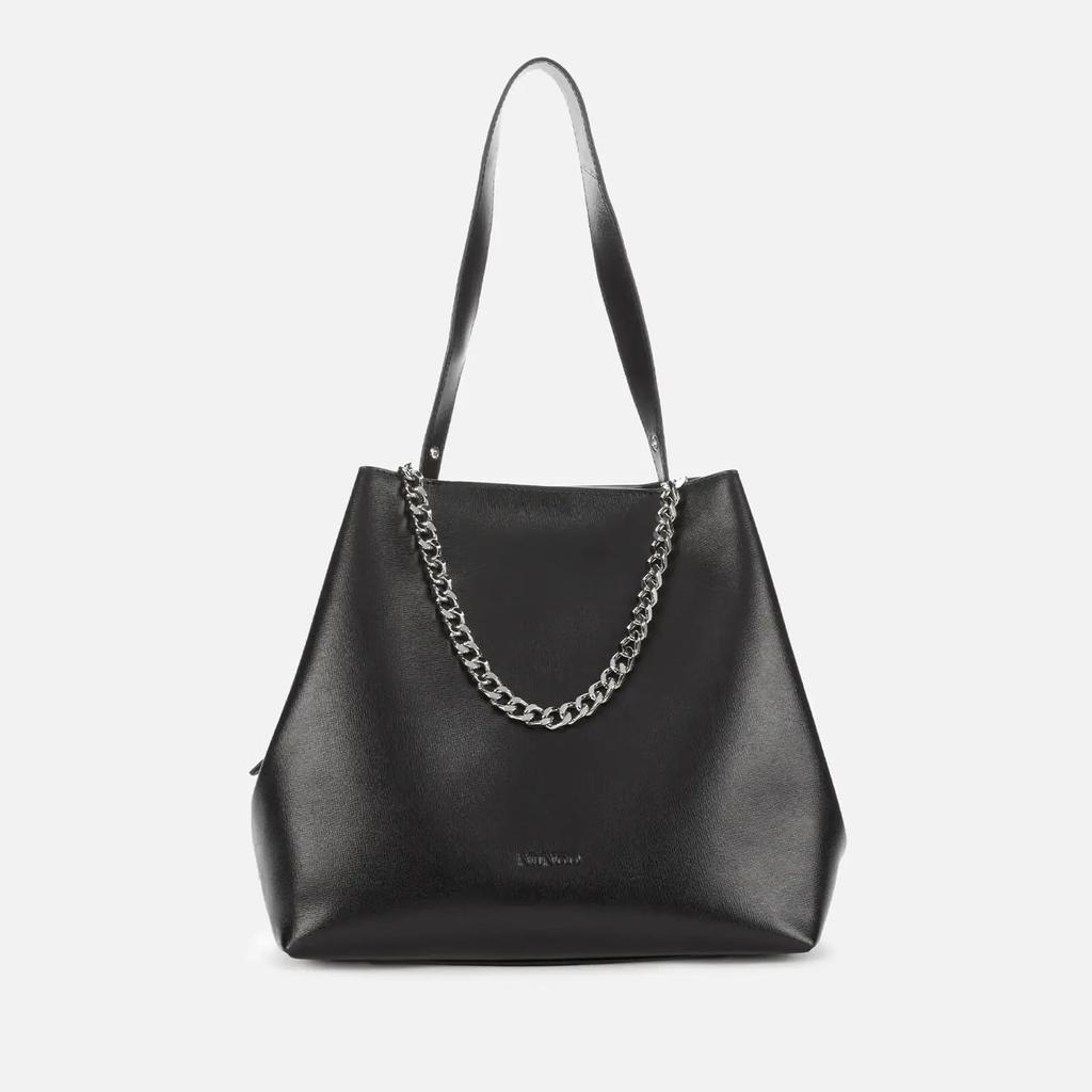 商品Nunoo|Núnoo Women's Chiara LWG Leather Shoulder Bag - Black,价格¥622,第1张图片