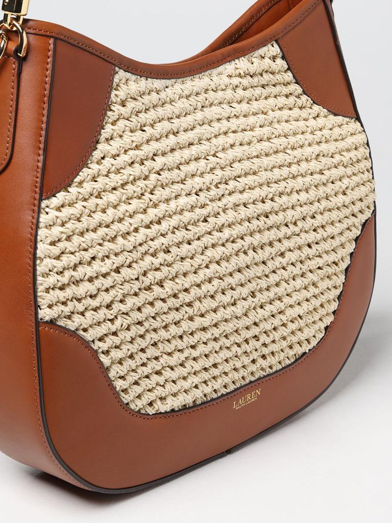 商品Ralph Lauren|Lauren Ralph Lauren hobo bag in woven straw,价格¥1454,第5张图片详细描述