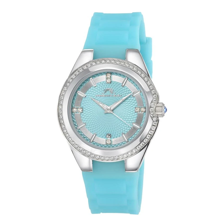 商品Porsamo Bleu|Porsamo Bleu Guilia Quartz Blue Dial Ladies Watch 1122CGUR,价格¥1566,第1张图片