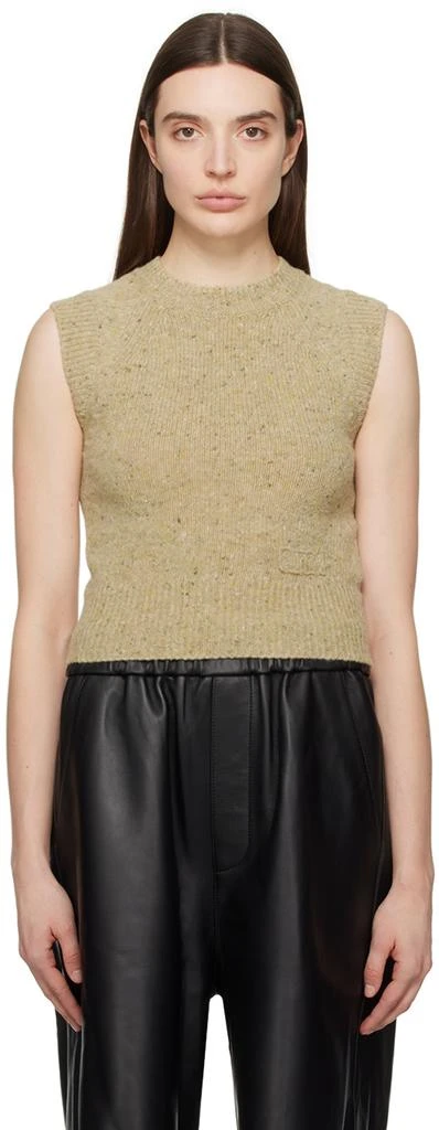 商品AMI|Beige Sleeveless Sweater,价格¥2714,第1张图片