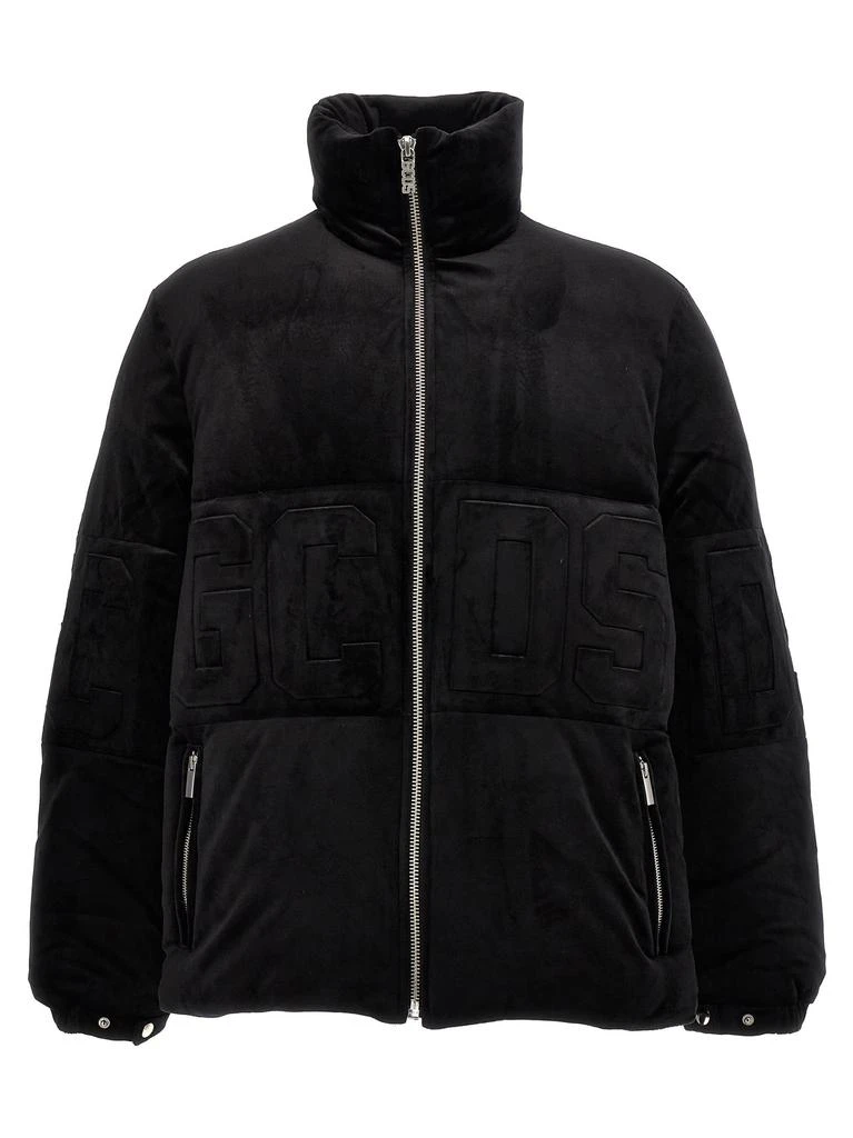 商品GCDS|logo Band Velvet Down Jacket,价格¥4241,第1张图片