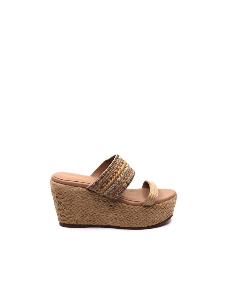 商品Kaanas|Kaanas Monteverde Wedge In Natural,价格¥642,第2张图片详细描述