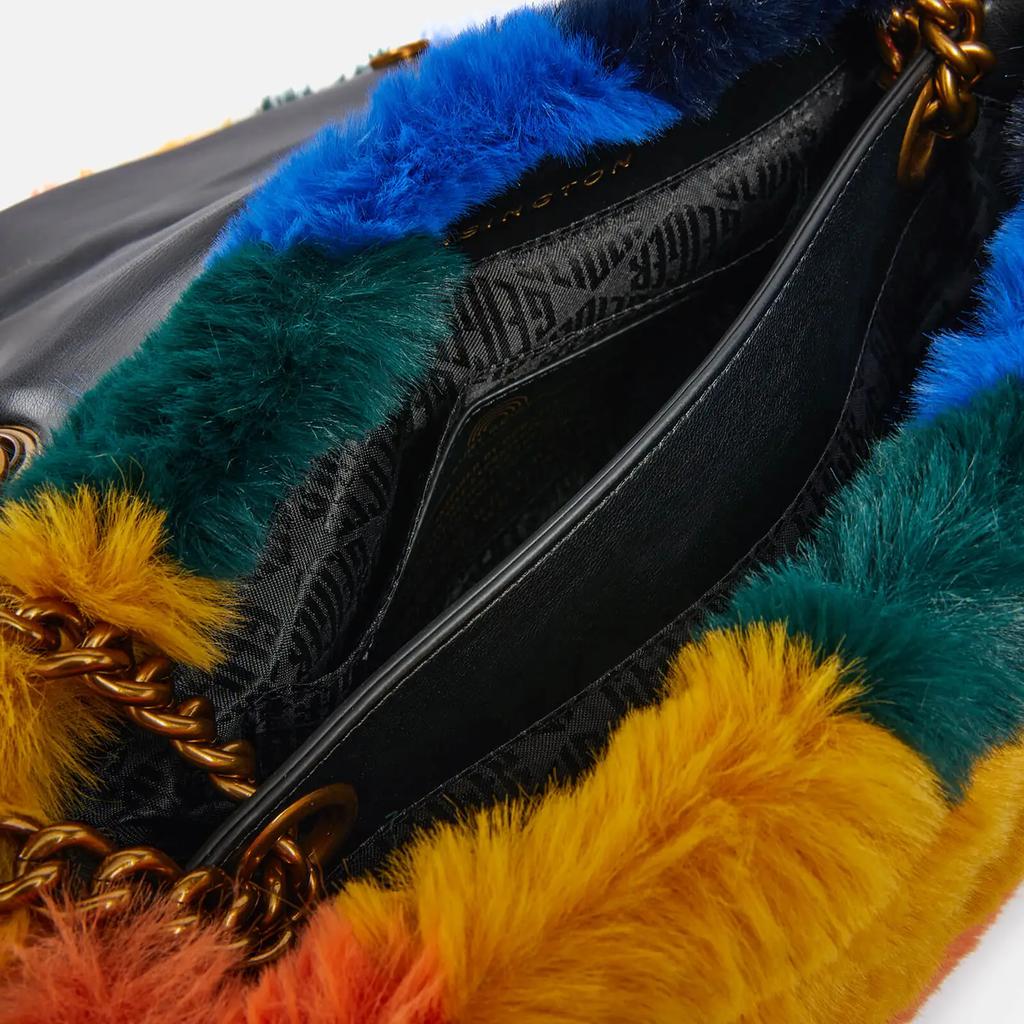 Kurt Geiger London Large Kensington Faux Fur Bag商品第3张图片规格展示