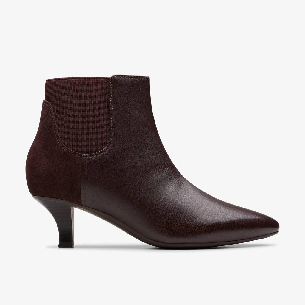 Stivaletti da donna Kepley Erin in pelle scura color espresso image 2