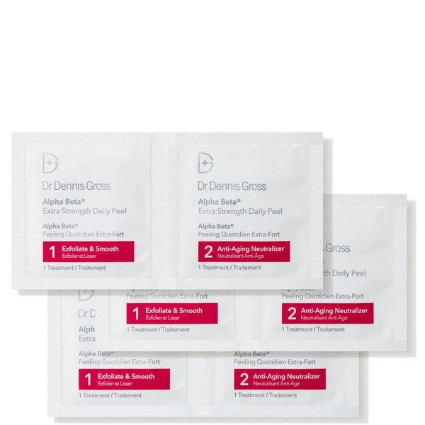 商品Dr. Dennis Gross|Dr. Dennis Gross Skincare Alpha Beta Extra Strength Daily Peel (Pack of 60),价格¥1241,第1张图片