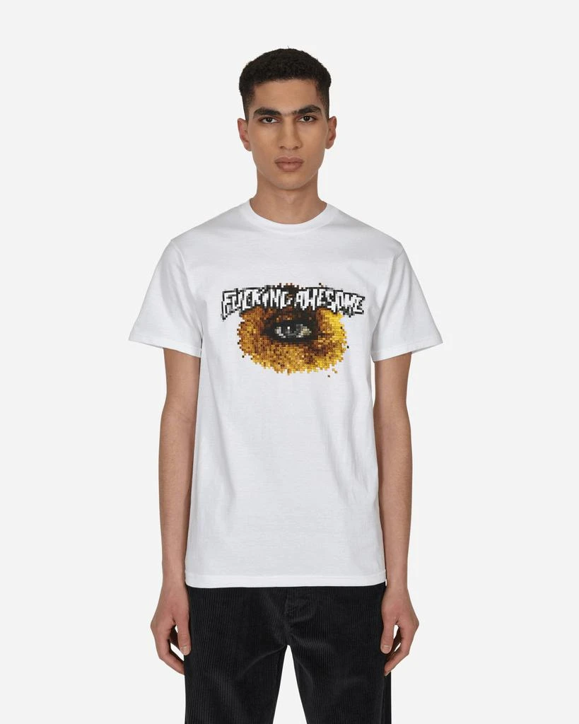 商品Fucking Awesome|Pixel Eye T-Shirt White,价格¥197,第1张图片