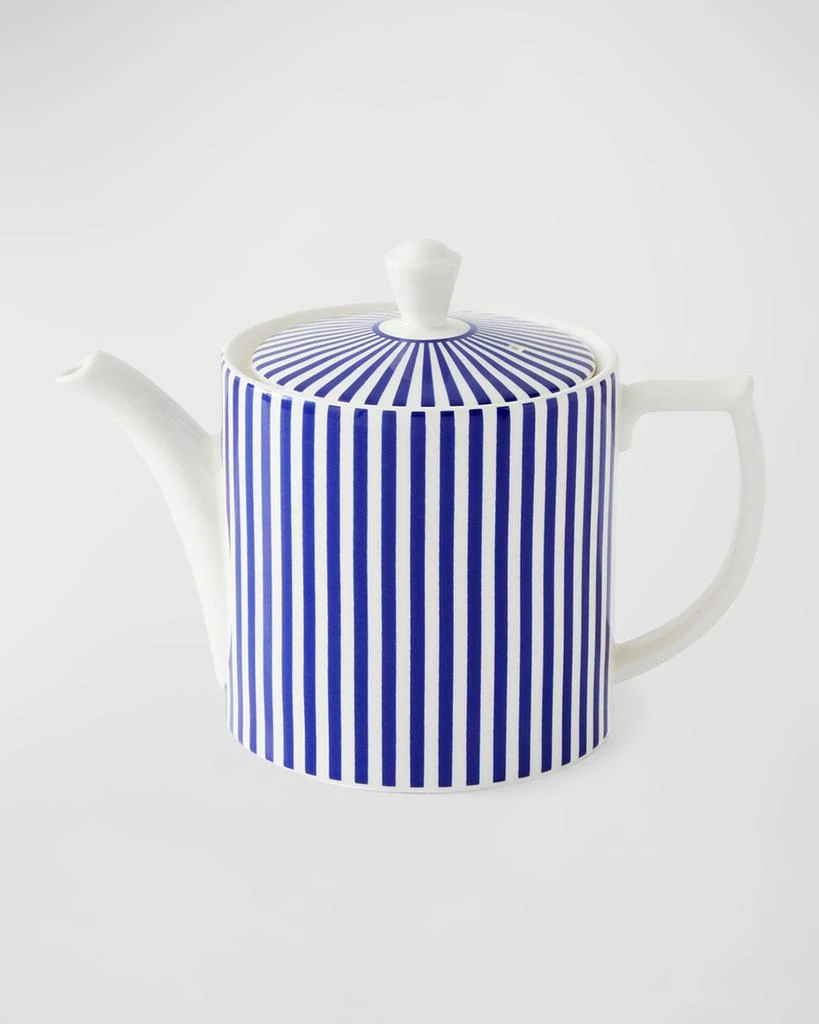 商品Spode|Blue Italian Steccato Teapot,价格¥1267,第2张图片详细描述