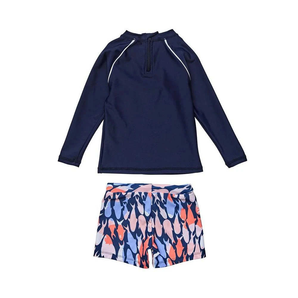 商品Snapper Rock|Baby Boys Fish Frenzy LS  Set,价格¥447,第2张图片详细描述