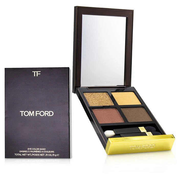 商品Tom Ford|Tom Ford 四色眼影 - # 26 Leopard Sun 落日金沙盘 -26 Leopard Sun 落日金沙盘(9g/0.31oz),价格¥827,第2张图片详细描述