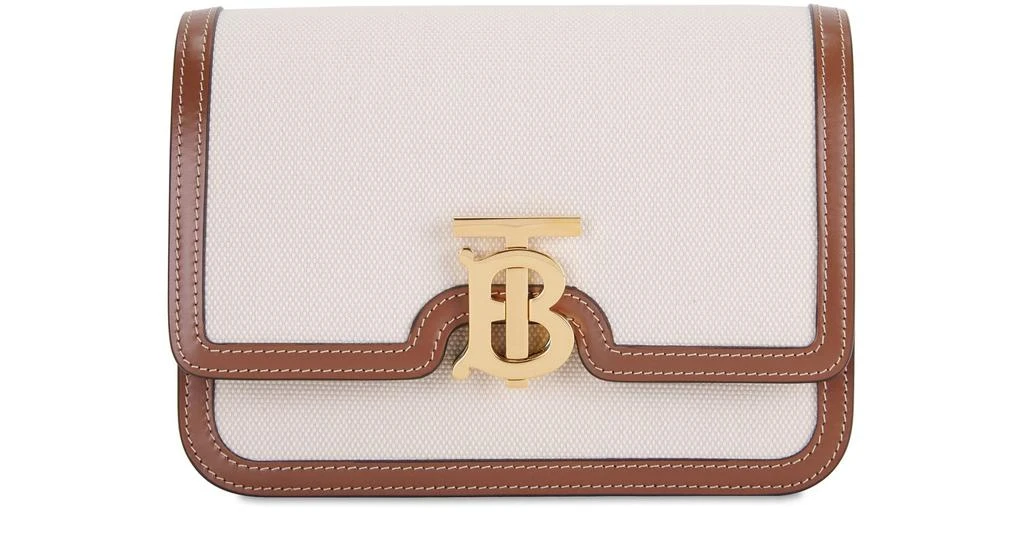商品Burberry|TB 小号帆布手提包,价格¥18750,第1张图片