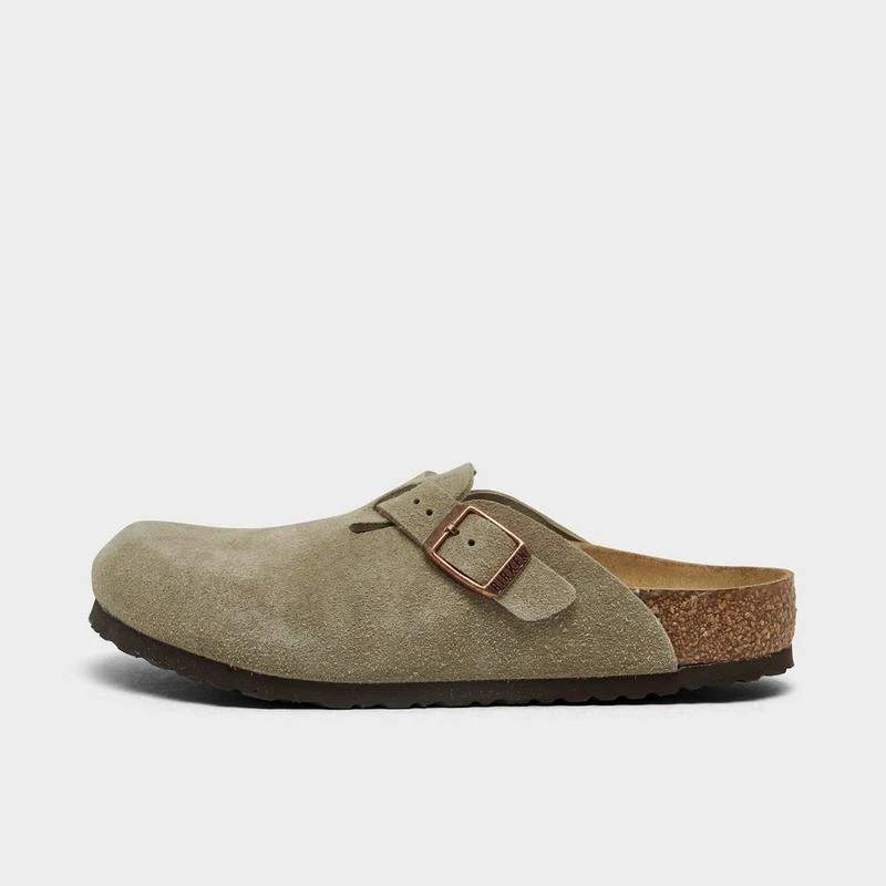 商品Birkenstock|Little Kids' Birkenstock Boston Suede Leather Clog Shoes,价格¥522,第1张图片