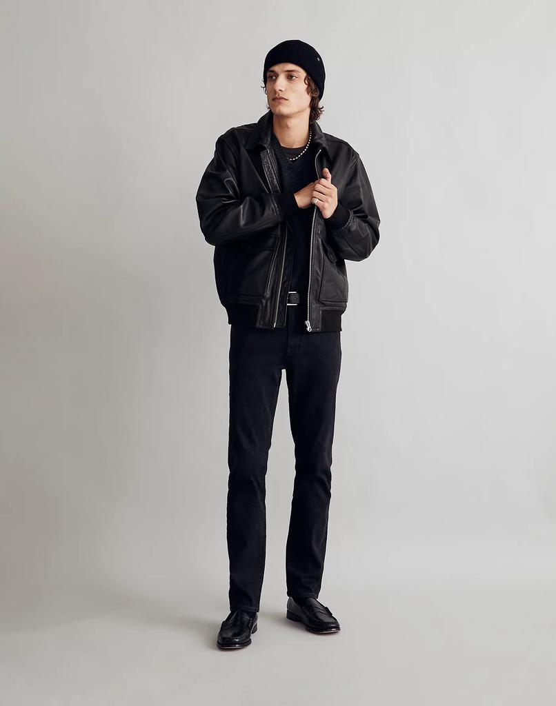 商品Madewell|Slim Jeans in Black Wash: Instacozy Edition,价格¥1033,第3张图片详细描述