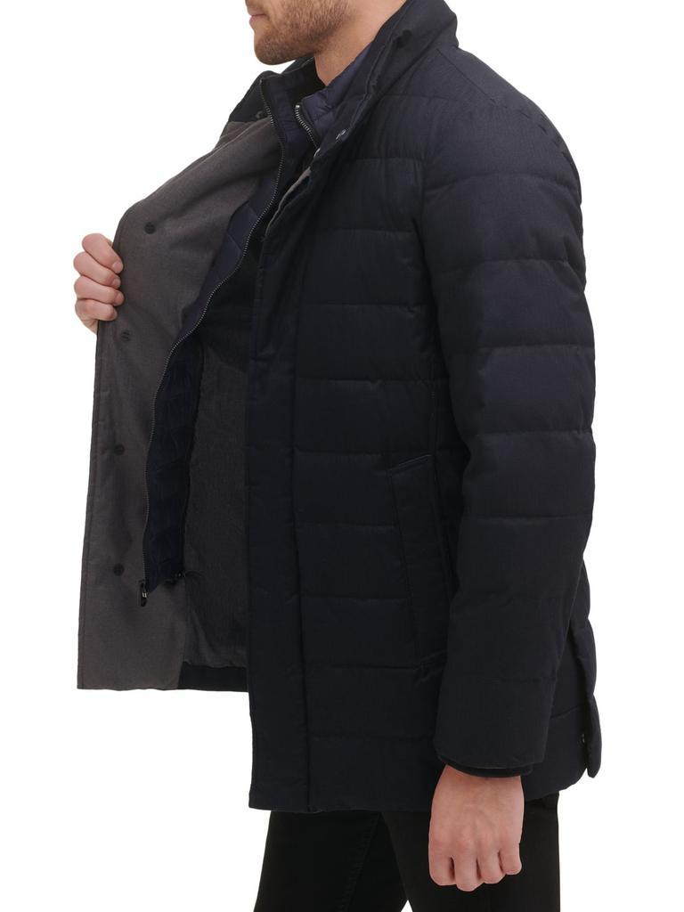 商品Cole Haan|Quilted Flannel Down Jacket,价格¥2348,第6张图片详细描述
