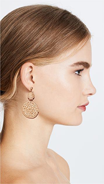 商品Shashi|St. Barths 耳环,价格¥358,第4张图片详细描述