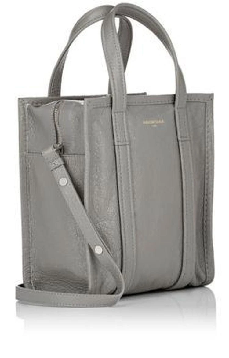 商品Balenciaga|Arena Leather Bazar Extra-Small Shopper Tote Bag,价格¥10050,第3张图片详细描述