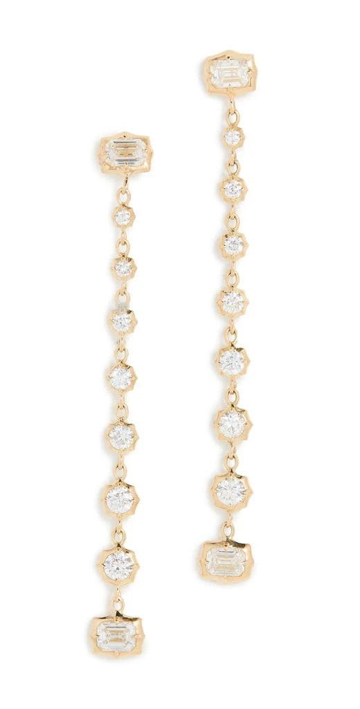 商品Jade Trau|Jade Trau 18k Vanguard 短吊坠耳钉,价格¥70943,第1张图片
