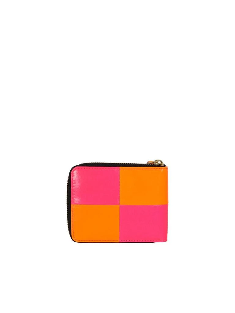 商品Comme des Garcons|COMME DES GARÇONS FUNCTIONAL COIN WALLET WITH CHECKERED ZIP BY COMME DES GARÃ§ONS WALLET,价格¥1073,第2张图片详细描述