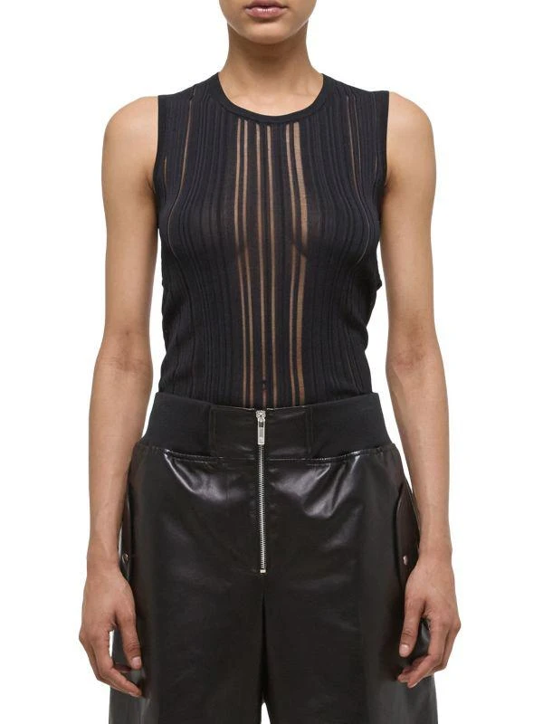 商品Helmut Lang|Ribbed Open-Back Tank,价格¥942,第1张图片