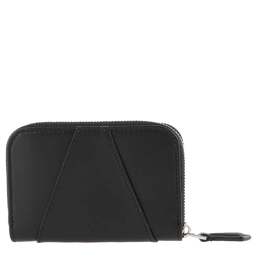 商品Bally|Black/Palladio Angye Leather Zip-Around Wallet,价格¥1464,第3张图片详细描述