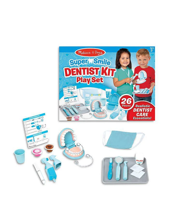 商品Melissa & Doug|Super Smile Dentist Play Set - Ages 3+,价格¥281,第2张图片详细描述