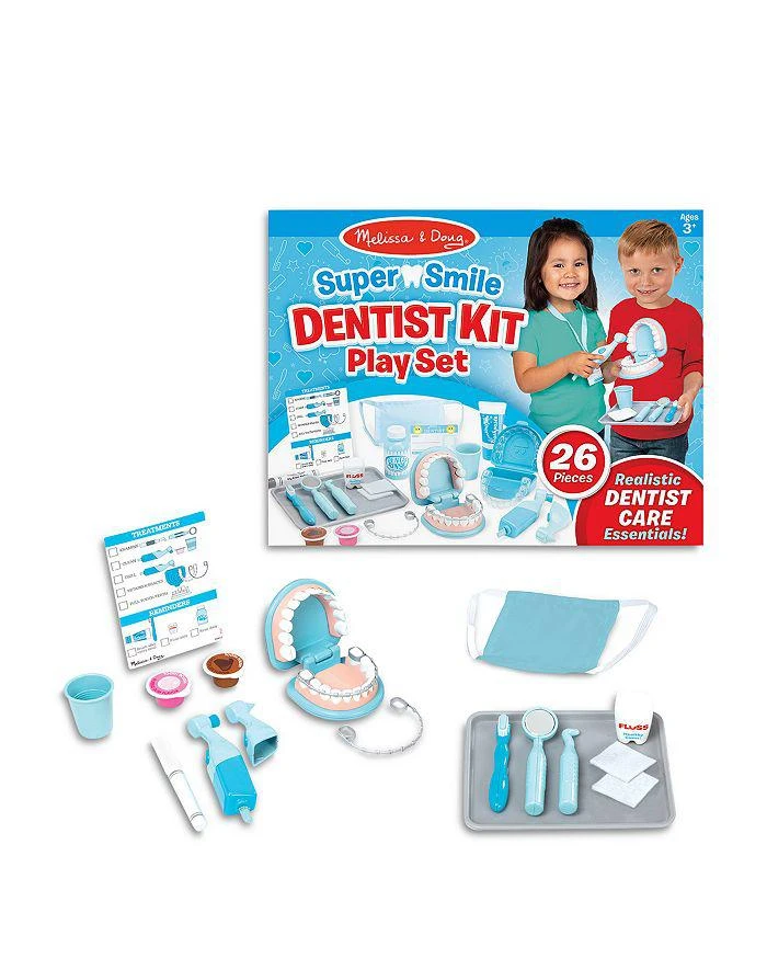 商品Melissa & Doug|Super Smile Dentist Play Set - Ages 3+,价格¥285,第2张图片详细描述