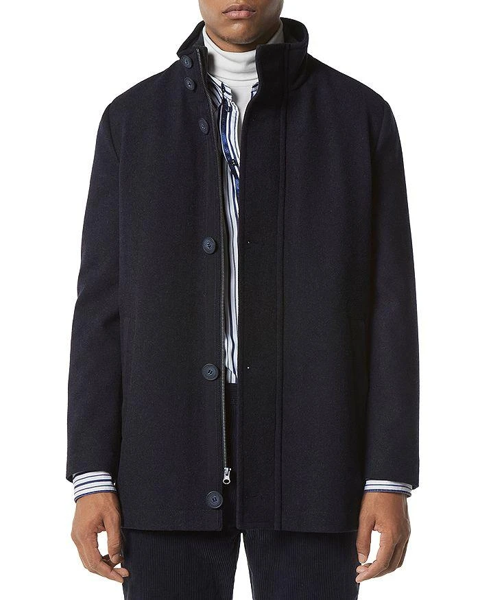 商品Andrew Marc|Dorsey Melton Car Coat,价格¥2208,第1张图片