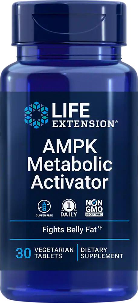 Life Extension AMPK Metabolic Activator (30 Vegetarian Tablets)商品第1张图片规格展示