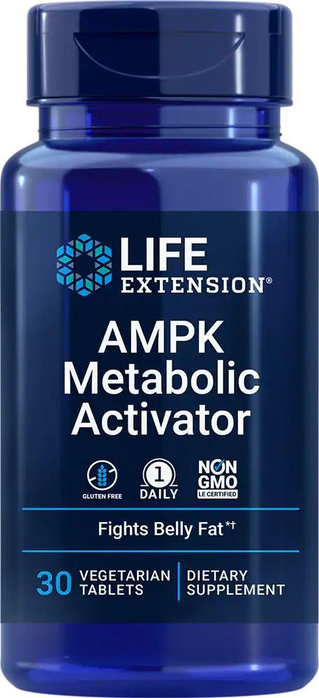 商品Life Extension|Life Extension AMPK Metabolic Activator (30 Vegetarian Tablets),价格¥214,第1张图片