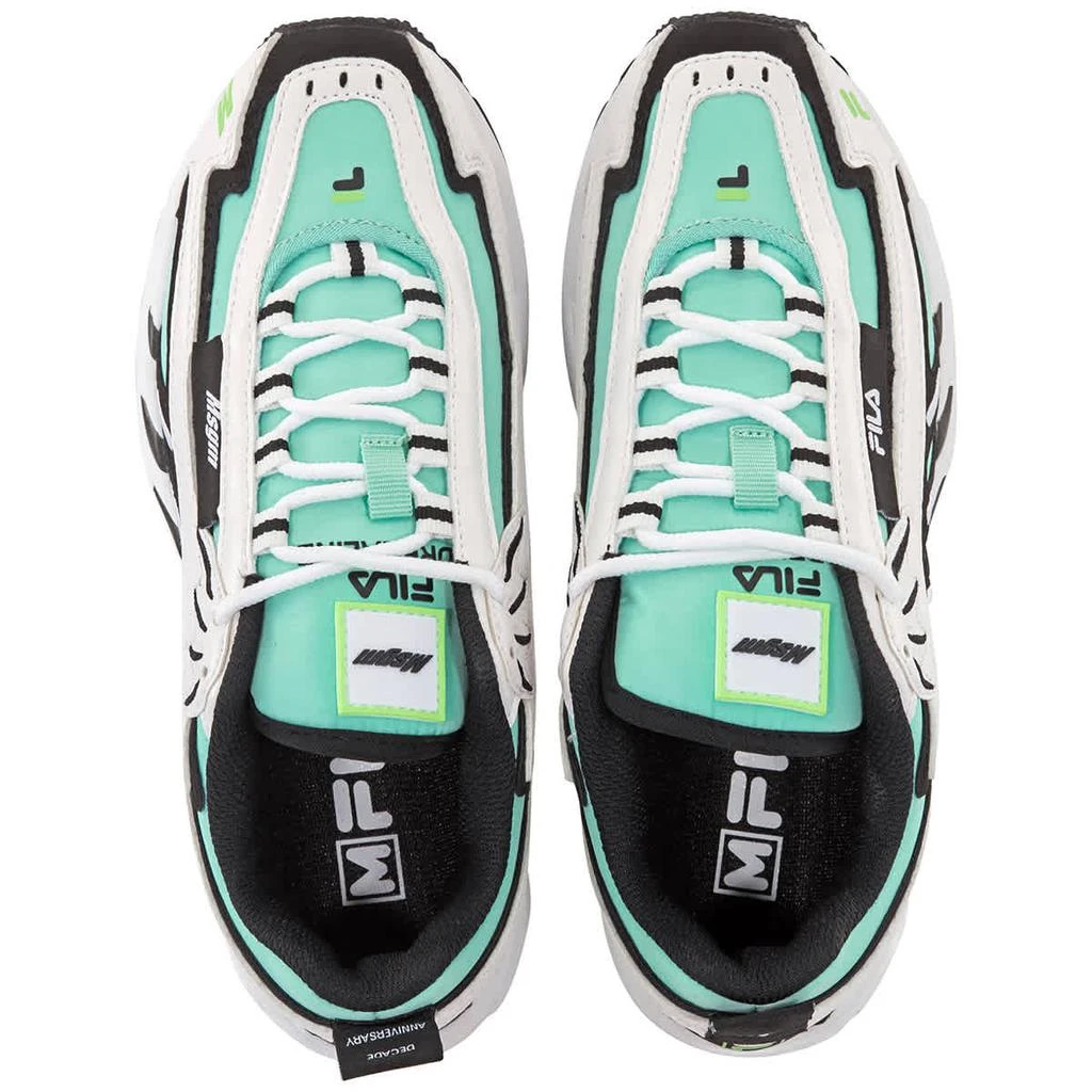 商品MSGM|女款 MSGM x Fila 联名网球鞋 白绿,价格¥901,第3张图片详细描述
