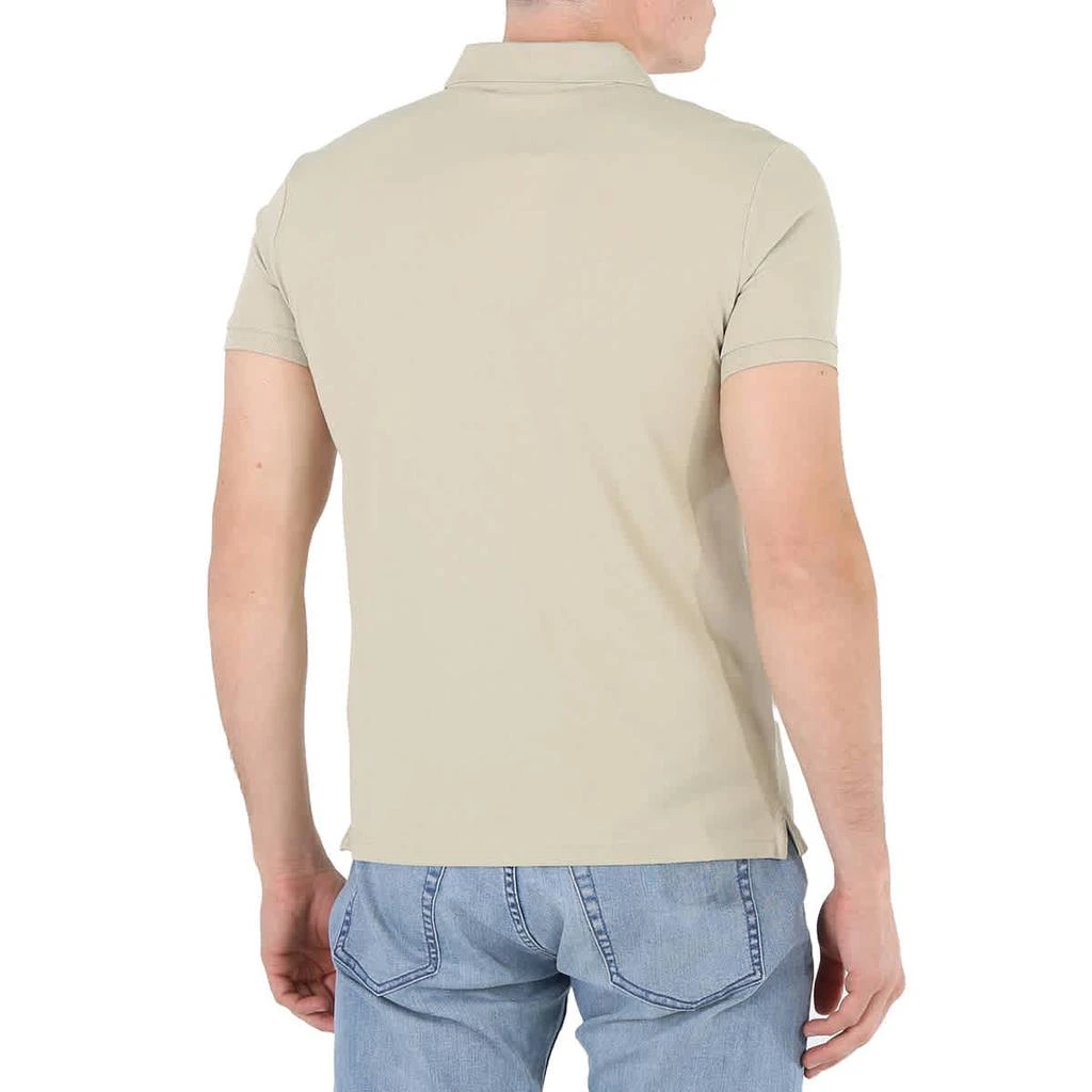 商品Calvin Klein|Men's Wheat Fields Embossed Logo Polo Shirt,价格¥448,第3张图片详细描述