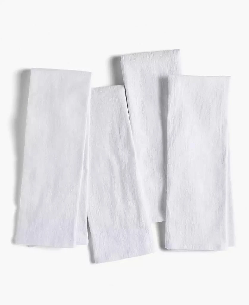 商品Blue Loom|White Flour Sack Kitchen Towel, Set of 4,价格¥386,第2张图片详细描述