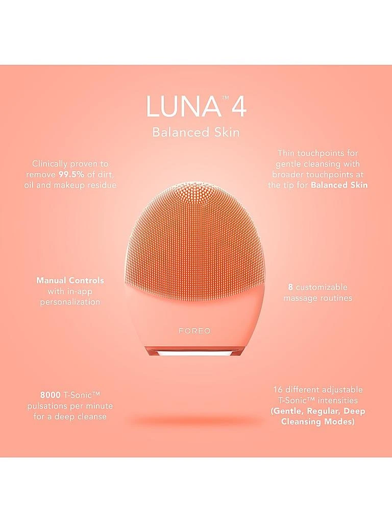 Luna 4 Facial Cleansing & Massage Device 商品