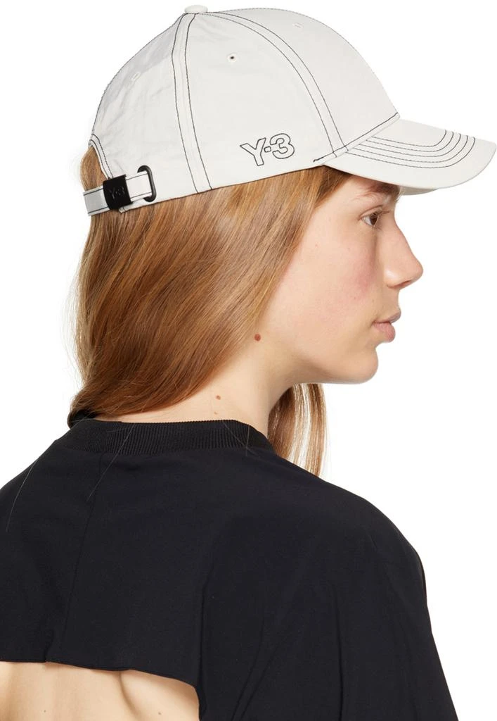 商品Y-3|Beige Stitch Cap,价格¥400,第3张图片详细描述