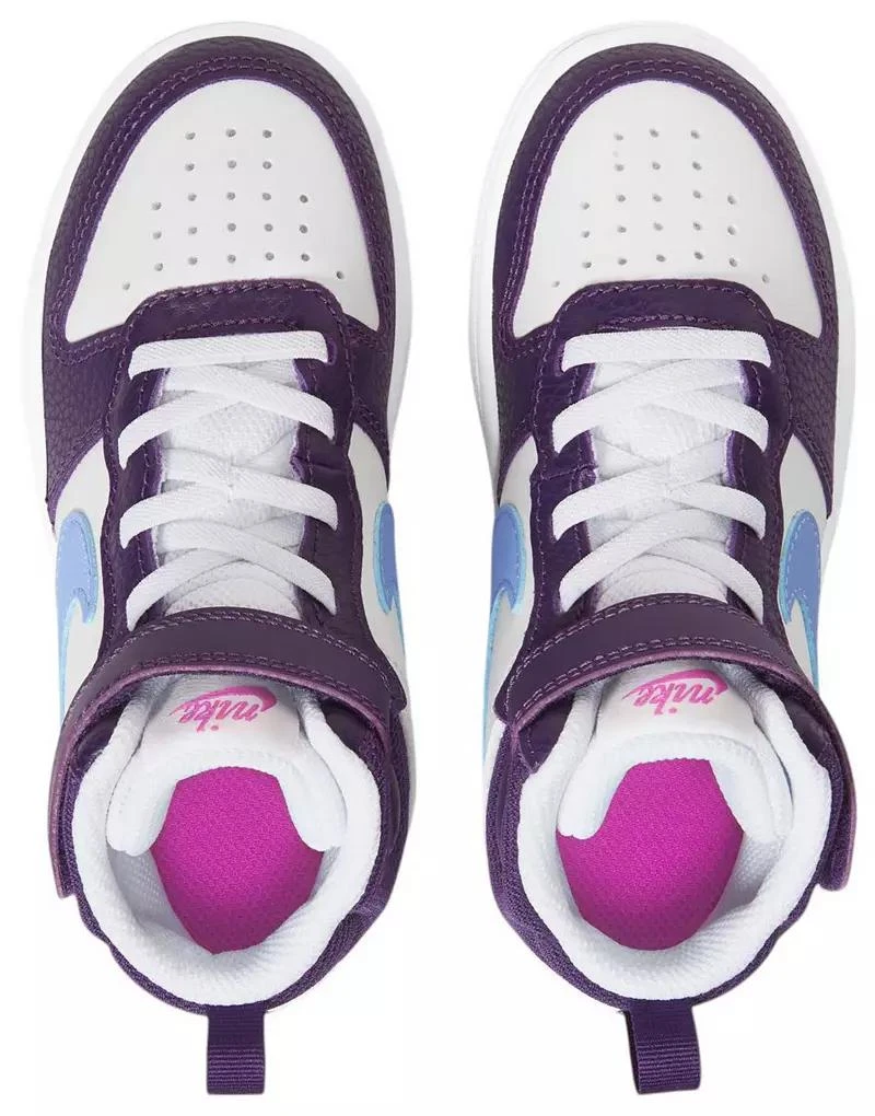 商品NIKE|Nike Kids' Preschool Court Borough Mid Shoes,价格¥544,第2张图片详细描述