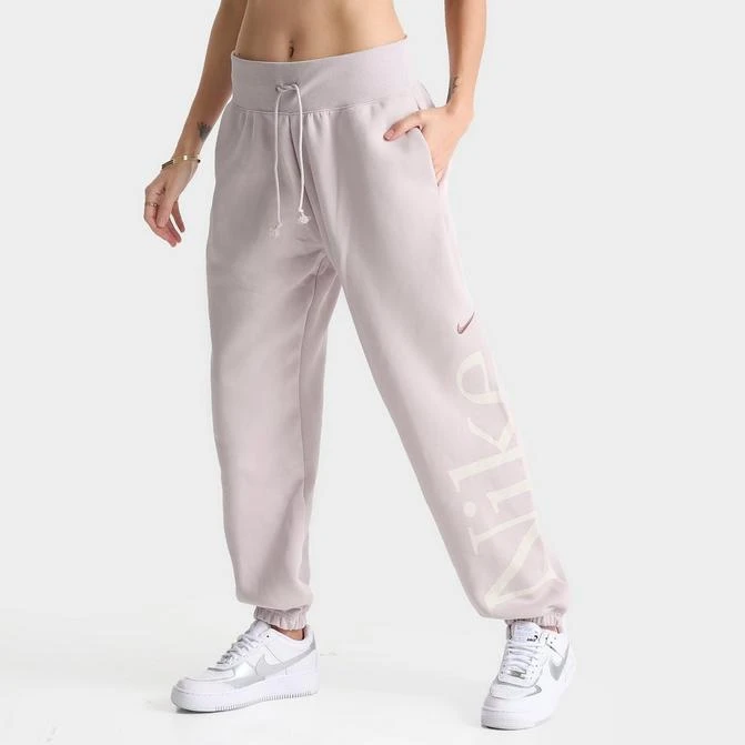 商品NIKE|Women's Nike Sportswear Oversized Logo Phoenix Fleece Jogger Sweatpants,价格¥335,第1张图片