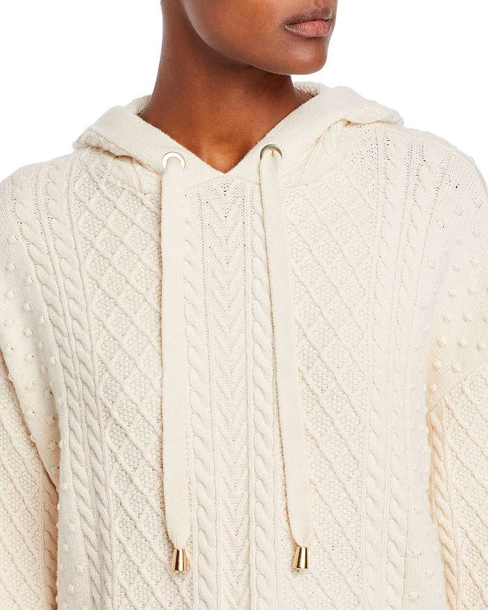 商品AQUA|Cable Sweater Hoodie - 100% Exclusive,价格¥196,第5张图片详细描述