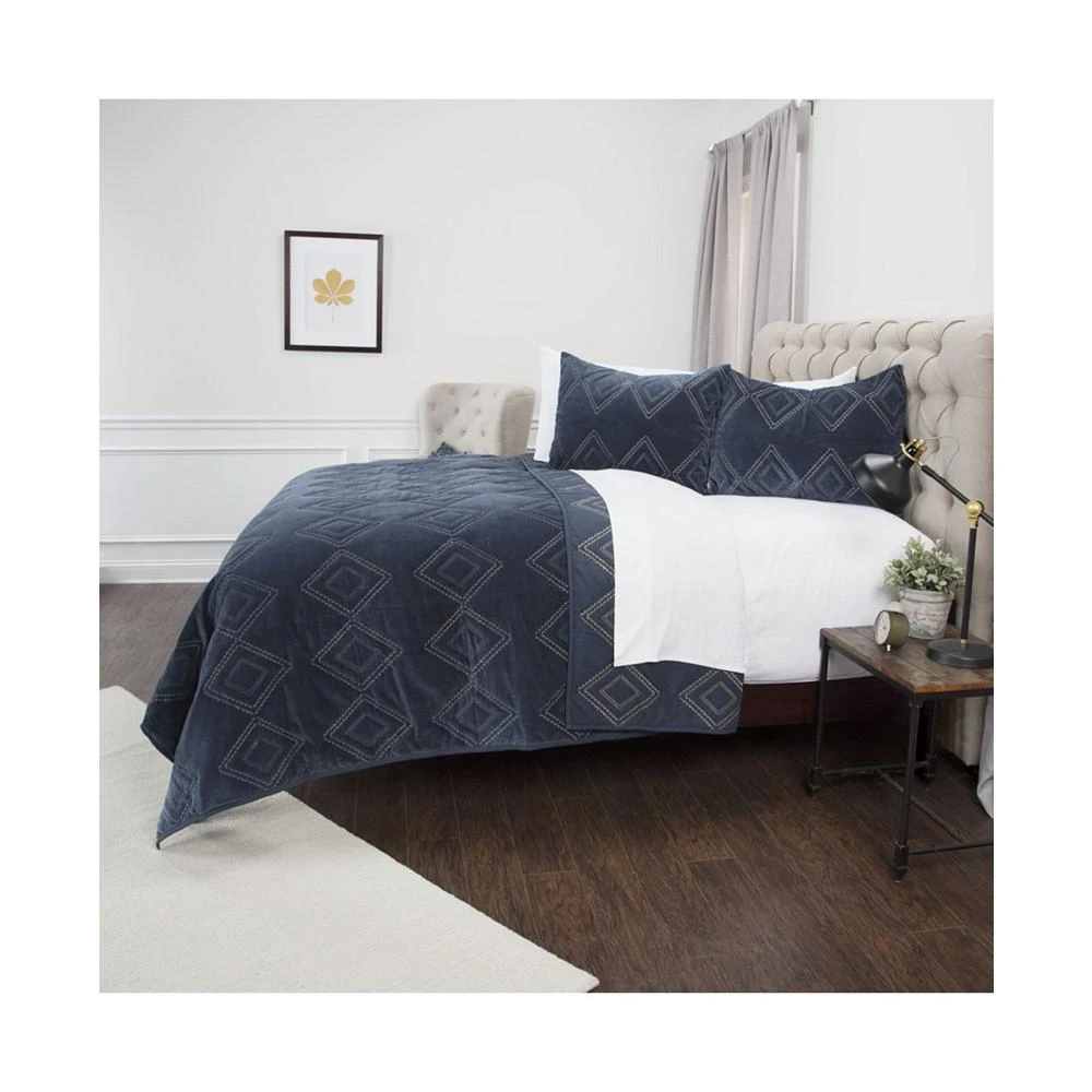 商品Rizzy Home|Riztex USA Auden Quilt, King,价格¥4911,第2张图片详细描述