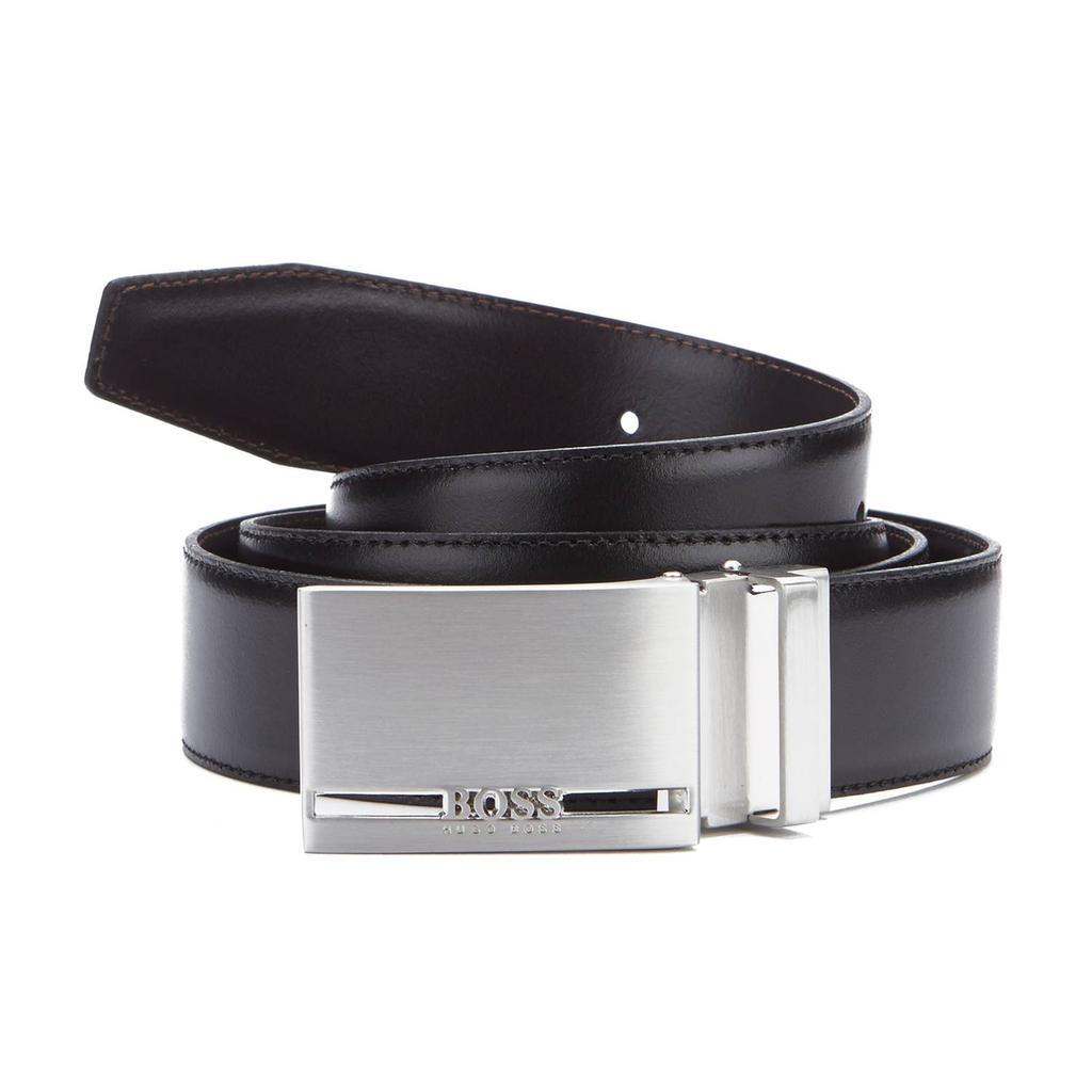 商品Hugo Boss|BOSS Men's Galliz Belt Gift Set - Black/Brown,价格¥1122,第1张图片