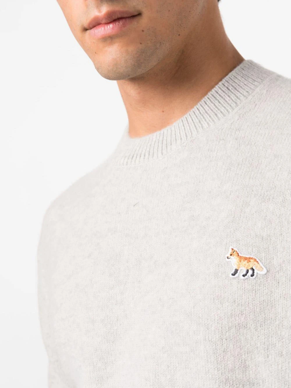 商品【商品预售7天】 Maison Kitsune|Maison Kitsune 男士针织毛衣 LM00813KT1006H120 花色,价格¥1230,第4张图片详细描述