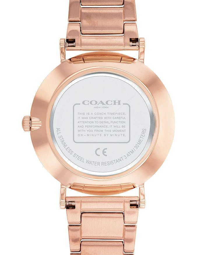 商品Coach|Perry Tea Rose Watch, 36mm,价格¥1482,第3张图片详细描述