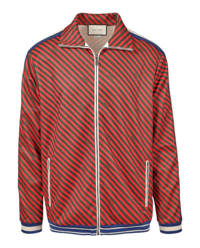 商品Gucci|Diagonal Stripe Track Jacket,价格¥3393,第1张图片