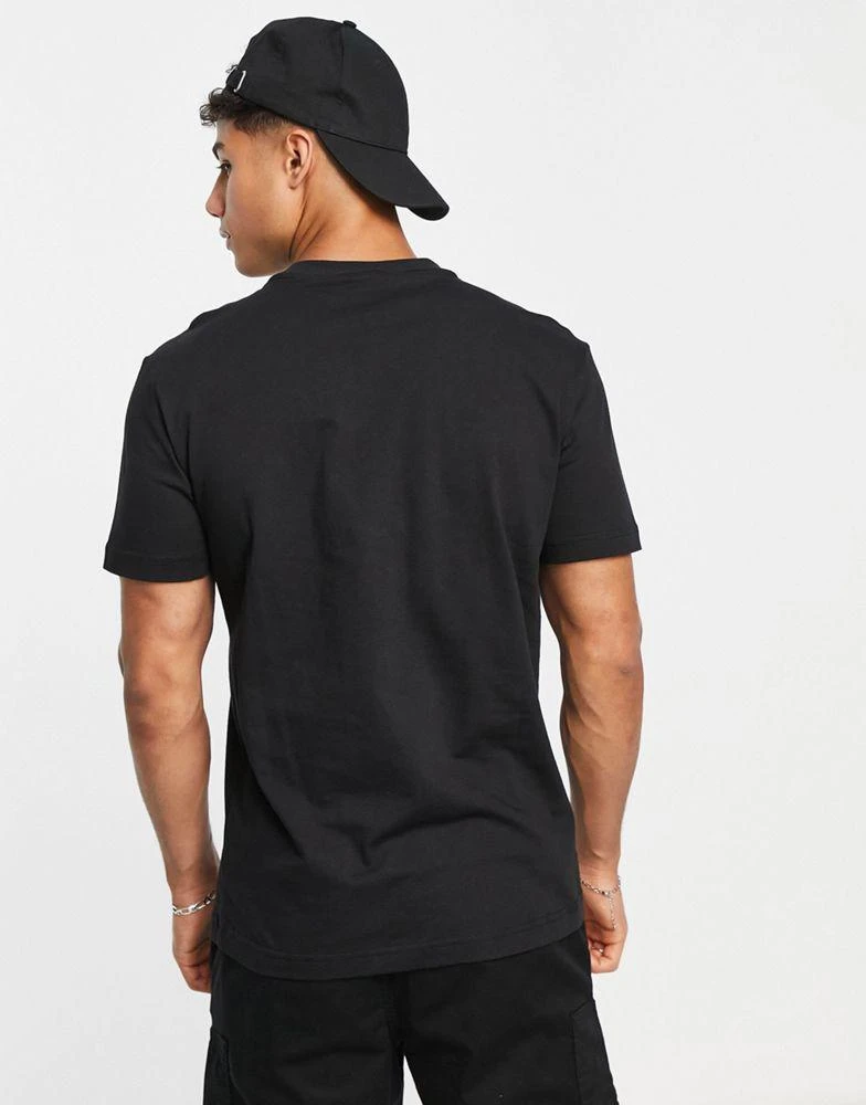 商品Calvin Klein|Calvin Klein triple large logo t-shirt in black,价格¥308,第2张图片详细描述